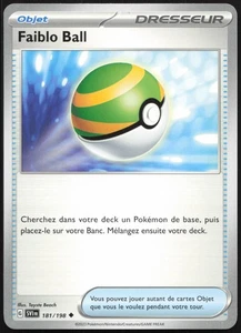 Carte Pokémon Faiblo Ball 181/198   Écarlate et Violet Français - Imagen 1 de 2