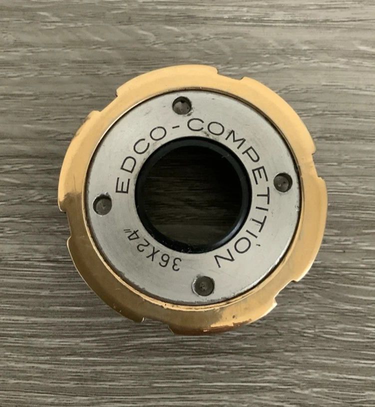 EDCO COMPETION BOTTOM BRACKET CUP AND LOCK RING ITALIAN THREADED - Image 1 of 3