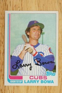 1982 Topps Traded #10T Larry Bowa Chicago Cubs Baseball Card