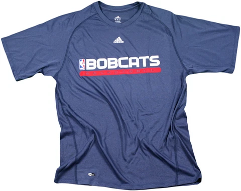 NBA Charlotte Bobcats Adidas Climalite Performance Shirt | Pacific Blue Cover