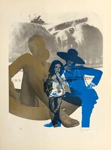 FREMEZ Jose Gomez Fresquet 1978 Cuban art design original limited edition n2 - Picture 1 of 1