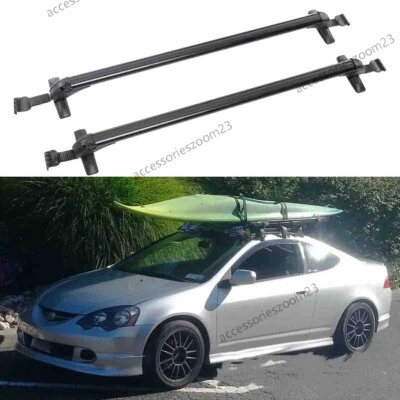 For Acura RSX 02-06 43.3" Top Roof Rack Crossbars Luggage Cargo Carrier w/ Locks - Imagem 1 de 4