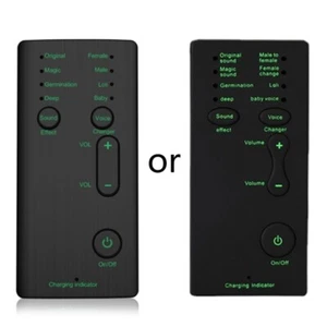 Portable Voice Changer Sound Card Live K Song Game Headset Microphone Laptop - Picture 1 of 15