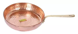 Reine indische Tadka Kupfer Bratpfanne - Bild 1 von 3