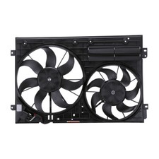 Right; 200W; 295 mm URO Parts 1KM959455E Auxiliary Cooling Fan Assembly