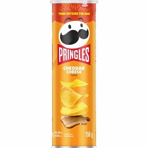 10 packs of Pringles Cheddar Cheese Flavor 156g each from CANADA Free Shipping - Picture 1 of 3