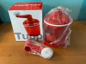 Tupperware Whip 'N Prep Mix Chef Frosting Baiser Mixer rot NEU - Bild 1 von 11