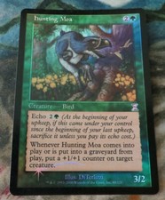 Foil MTG Hunting Moa English Magic the Gathering Time Spiral 2006