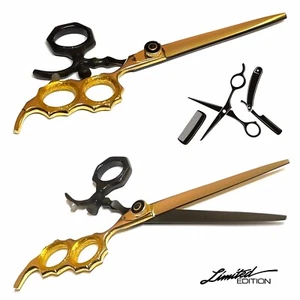6.5" Shears Professional Barbershop Salon Extra Sharp Blade Haircutting Scissors - Picture 1 of 8