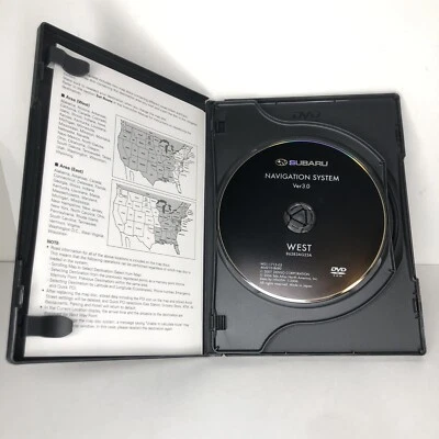 2006-2007 Subaru Tribeca B9 Outback Legacy Navigation DVD 86283AG23A WEST 3.0 - Image 1 of 4