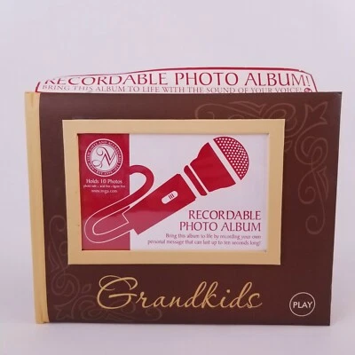 Recordable Photo Keepstakes Album My Grandkids 4x6 Photos - New - Image 1 of 4