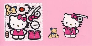 10 Make Your Own Hello Kitty Doctor Stickers - Party Favors - Picture 1 of 1