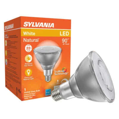 Sylvania Natural PAR38 E26 (Medium) LED Floodlight Bulb White - Image 1 of 2