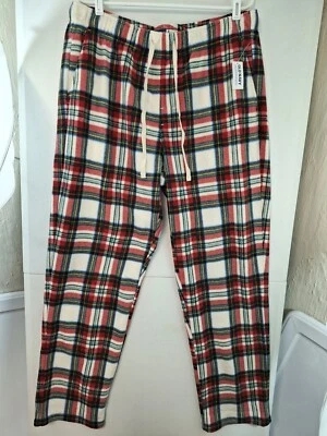 NWT Old Navy Mid-Rise Black Fair Isle Micro-Fleece Pajama Pants - Image 1 of 3