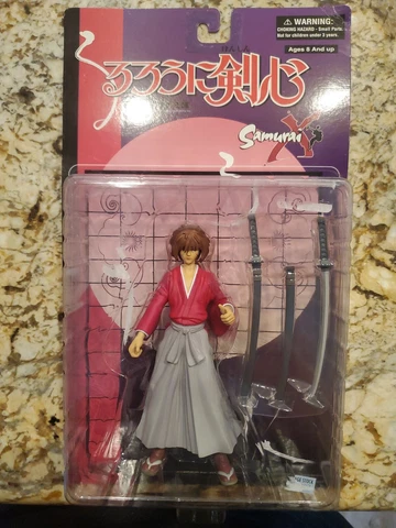 New Toycom Rurouni Himura Kenshin (Samurai X) Figure RARE Cover
