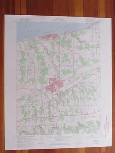 Geneva Ohio 1971 Original Vintage USGS Topo Karte - Bild 1 von 1
