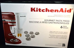 Authentic Genuine KitchenAid KSMPEXTA Gourmet Pasta Press - NEW in BOX - Picture 1 of 7
