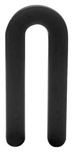 CRL PHS14-XCP100 Black 1/4" x 3-1/2" Plastic Horseshoe Shims - pack of 100 - Picture 1 of 8