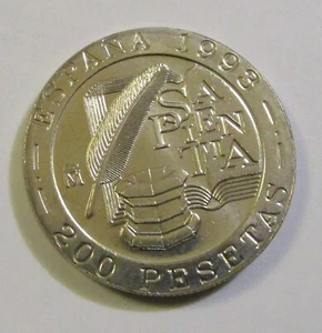 Gutse J.Carlos I-6, 200 Pesetas 1993, Luis Vives, B. oder ohne Rundschreiben - Bild 1 von 2