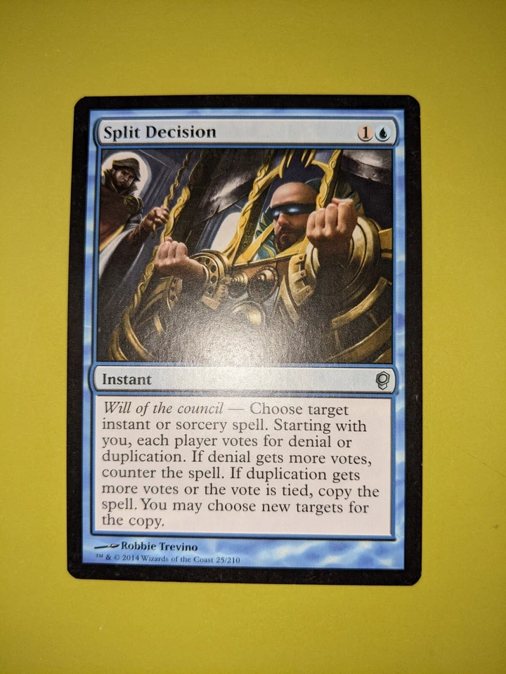 Split Decision x1 Conspiracy 1x MTG Magic the Gathering - Image 1 of 1