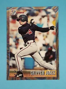 1993 Bowman Foil Chipper Jones Atlanta Braves #347 ⚾ - Foto 1 di 2