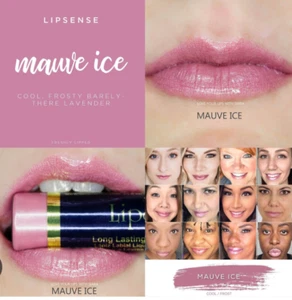 2 - SENEGENCE Lip Sense COLOR LÍQUIDO DE LARGA DURACIÓN Hielo Malva LAVANDA PÁLIDA ESCARCHADA - Imagen 1 de 1