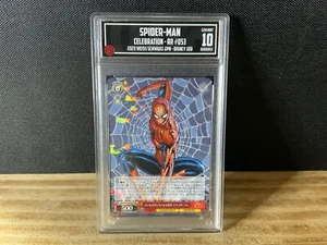 2023 Weiss Schwarz Disney 100 Spider-Man TCCG 10 Gem Mint! (BRAND NEW SLAB!) - Picture 1 of 2