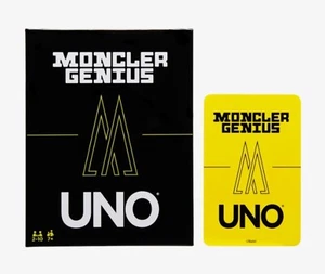 Mattel Creations UNO Moncler Card Game Black Box Genius Brand New RARE Authentic - Picture 1 of 2