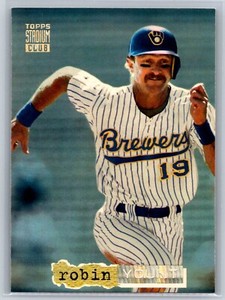 1994 Topps Stadium Club Golden Rainbow SP insert Robin Yount #1 Hall of Fame