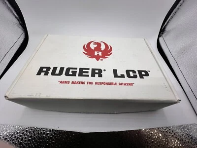 RUGER LCP PISTOL 380 CALIBER FACTORY BOX OWNERS MANUAL & LOCK - Image 1 of 4