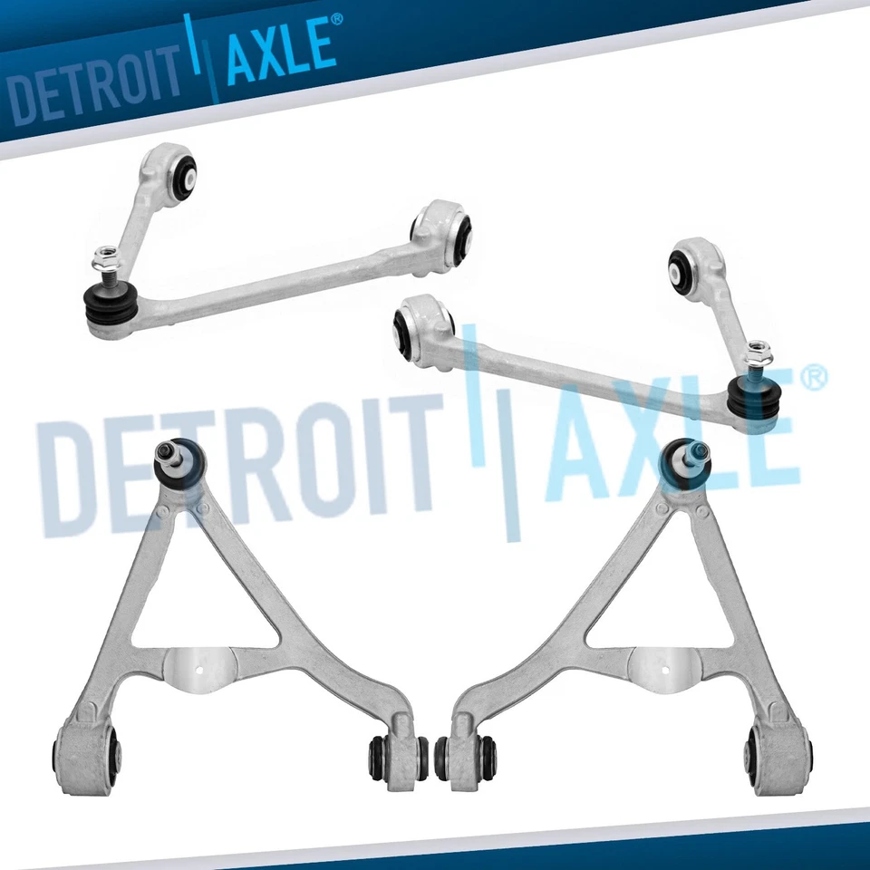 Front and Rear Upper Control Arms w/ Ball Joints Kit for 2011 - 2016 Jaguar XJ - Image 1 of 4