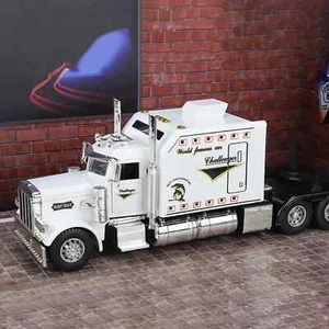 1:24 Scale Peterbilt 389 Tractor Trailer Play Toy Truck Vehicle for Kids, Lonest - Picture 1 of 23