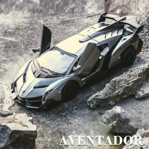1:32 Scale Veneno Supercar Alloy Car Model Diecast Toy Vehicle Car Sound light - Picture 1 of 27