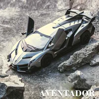 1:32 Scale Veneno Supercar Alloy Car Model Diecast Toy Vehicle Car Sound light - Image 1 of 4