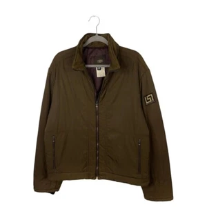 Versace Vintage Brown Down Jacket - Picture 1 of 8