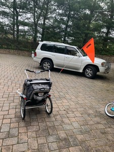 thule motorcycle trailer