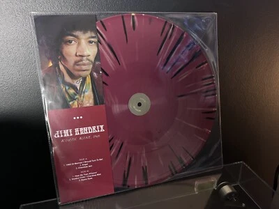 Jimi Hendrix Acoustic Alone 2021 Ltd Edition 45rpm Coloured Vinyl Record NM/NM - Image 1 of 4