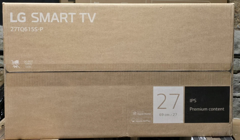 Monitor TV LG 27" 27TQ615S-PZ Full HD IPS LED