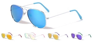 KIDS YOUTH BOYS GIRLS CLASSIC OUTDOOR SPORT AVIATOR SUNGLASSES CASUAL RETRO NWT - Picture 1 of 7