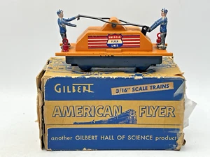 Gilbert American Flyer S Gauge 740 Handcar With Original Box - Runs - Picture 1 of 6