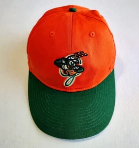 Greensboro Grasshoppers Hat Cap Adjustable OC Sports Orange Green MiLB - Picture 1 of 7