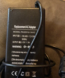 ✅ AC Adapter Charger For Toshiba PA3201U-1A1C PA3378E-2ACA SADP-75PB B 15V Volt - Picture 1 of 2