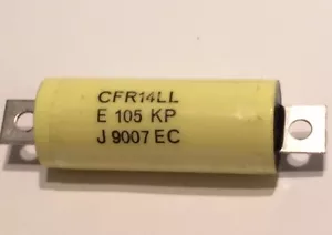 1uF 400V CFR14LLE105K HIGH CURRENT POLYPROPYLENE AXIAL CAPACITOR fd5e36 - Picture 1 of 1