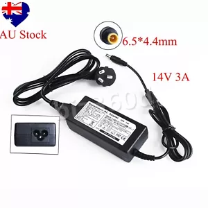 14V 3A AC Charger 6.5*4.4mm for Samsung Screen TFT LED Monitor TV Power Supply - Picture 1 of 10