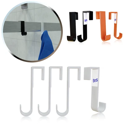 Handtuchhaken 4x Handtuch Halterung Dusche Duschkabine Handtuchhalter Haken - Bild 1 von 4