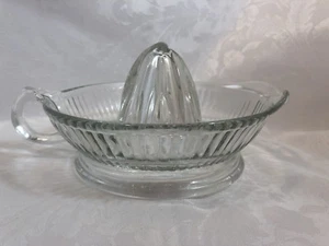 Glas Hand Entsafter Reibahle Schwer - Saft Orange Limette Zitrone 8" - Bild 1 von 9