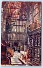 TUCK Oilette ~ Chapelle de Henvry VII Abbaye de Westminster ANGLETERRE Artiste Carte postale