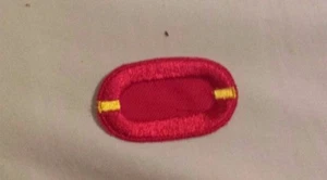 PARACHUTE BACKGROUND OVAL, c battery 1st bn 321st field artillery bn, 172nd inf  - Imagen 1 de 1