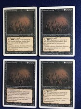 MTG xFOUR Revised Demonic Hordes R K LP to HP 1994 English release