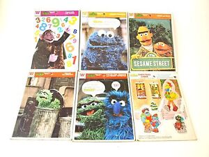 Lot Of 10 Vintage 70s Whitman Frame Tray PUZZLES Sesame Street Christmas gift 